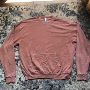 Men’s American Apparel Coral Sweatshirt